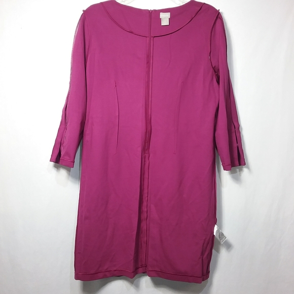 Chico's women's knit sheath dress size 3 US size 16 - Picture 7 of 9